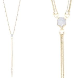 Kendra Scott Starla, iridescent drusy